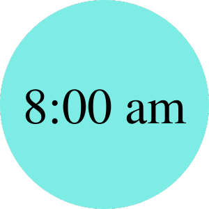 8:00 am